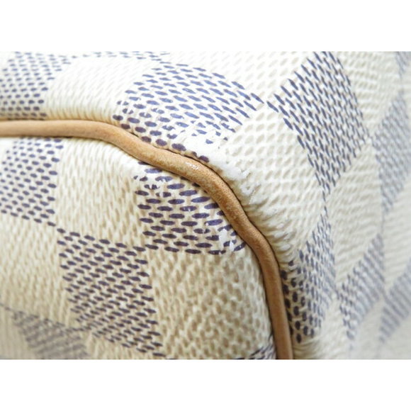 Louis Vuitton Speedy Bandouliere Damier Azur Handbag - Picture 8 of 8